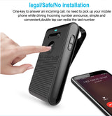 Altavoz Bluetooth 5.4, kit manos libres para coche, clip para visera, receptor de audio inalámbrico, altavoz, reproductor de música, accesorios para coche