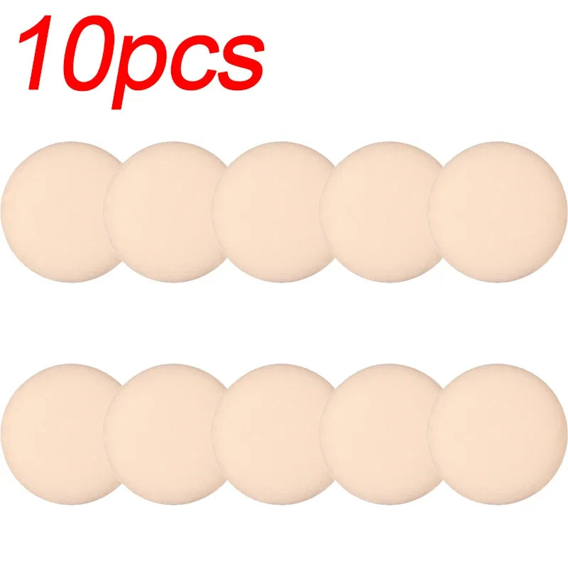 20pcs Powder Liquid Cosmetics Puff Makeup Puffs Wet Dry Use Concealer Foundation Sponge Cushions Tool Thick Powder Puff