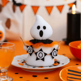 Creative Funny Halloween Ghost Doll Handicraft Soft Scary Ghost Doll Cartoon Spooky Doll Ghost Festival Decor