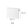 A4/A5/A6 Mesh Zipper Pouch Document Bag Waterproof Zip File Folders School Office Supplies Cosmetic Makeup Bags