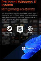 OneXPlayer OneXFly F1 Pro AMD 8840U AI 9 365 HX 370 OLED 144Hz 7" Screen PC Game Console Handheld 3A Steam Play Laptop Windows11 - Lootquake