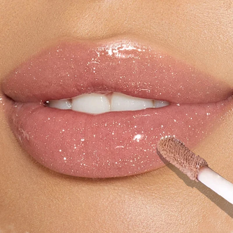 Rouge à lèvres liquide pailleté nacré, hydratant, longue tenue, antiadhésif, sexy, scintillant, brillant, rouge, maquillage pour femmes, cosmétiques
