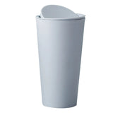 16.5x8cm Small Waste Bin Mini Desktop Trash Can for Desk Car Kitchen Dropship