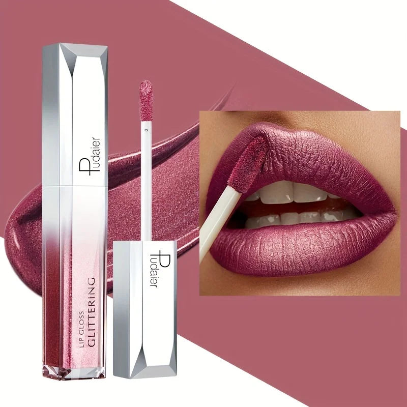 Luxurious Golden Bar Lipstick: Long-Lasting Matte Velvet Finish With Non-Fading & Waterproof Non Stick Cup Lip Gloss