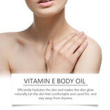 Vitamina E en aceite hidratante cuidado de la piel aclarante reafirmante masajeador corporal aumenta la elasticidad de la piel Vitamina E para aclarar la piel