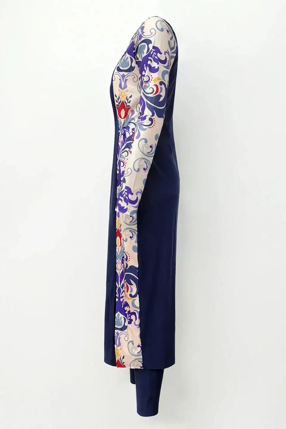Burkini Muslim Swimwear 2023 Swimming Suit For Women Modest Swimsuit Islamic Clothing Sets Fashion Long Dress Turban Full Cover - Lootquake