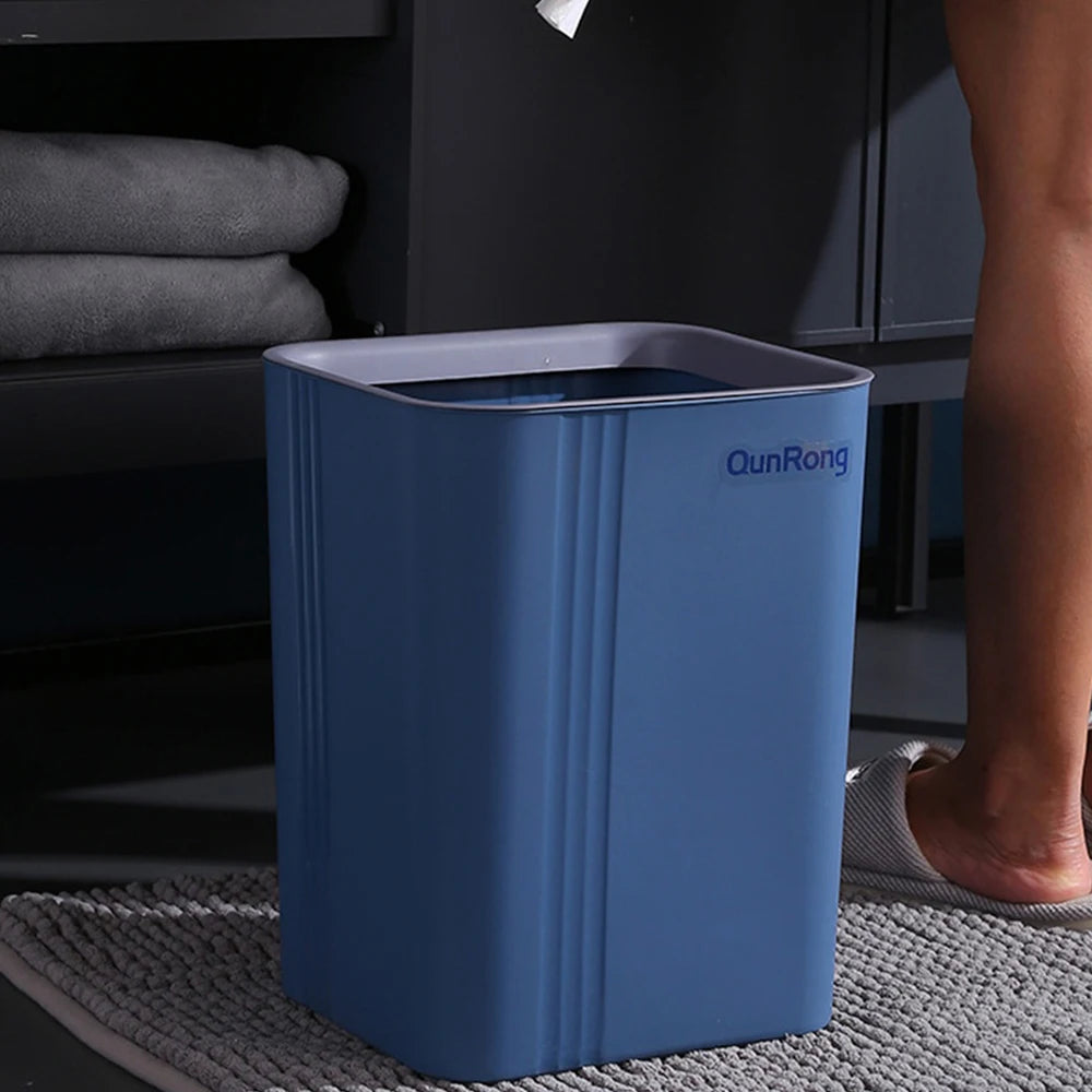 Papelera con sensor de costura estrecha para reciclaje, 8 l, 12 l y 16 l, moderna y minimalista, ideal para limpieza del hogar y cocina.