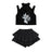4-15 years old Girls jazz dance costumes Girls Jazz Hip Hop Dance Costume Girls Skirt Set - Lootquake