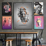 1pc-Statue David Graphic Designer Poster Paper Print Home Living Room Bedroom Entrance Bar Cafe Art Painting Decor