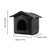 Waterproof Outdoor Pet House Thickened Cat Nest Tent Cabin Pet Bed Tent Shelter Cat Kennel Portable Travel Nest Pet Home - Lootquake