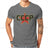Russian USSR CCCP Creative TShirt for Men Over The Red Star  Round Neck Pure Cotton T Shirt Birthday Gifts Streetwear - Lootquake