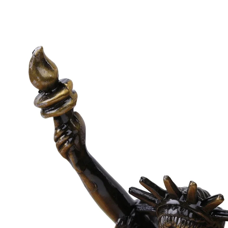 USA Landmarks Statue of Metal Model Desk Decoration Gadget Craft Gift