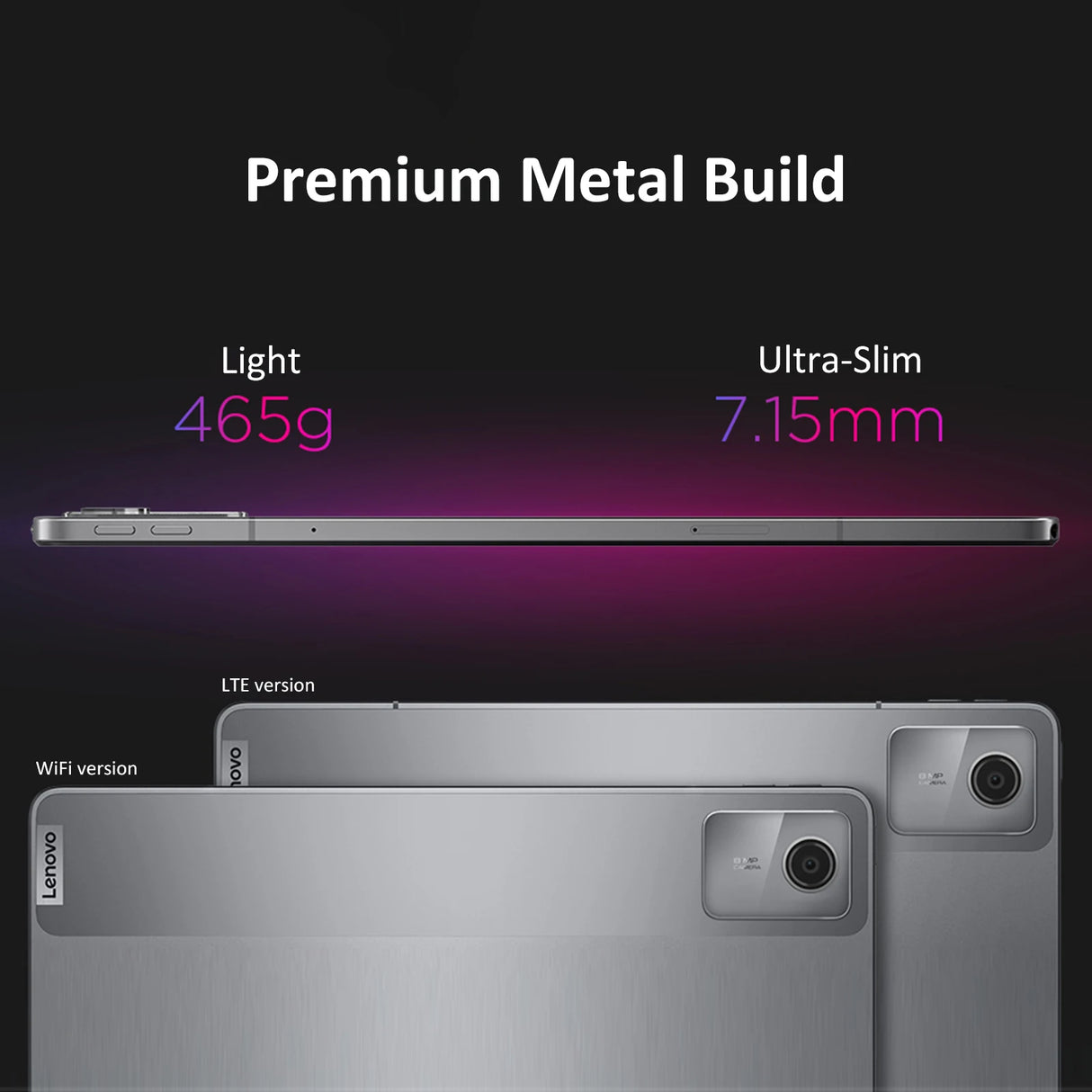 Tablette Lenovo Tab K10 M11 TB330FU 6/8+128 Go Zhaoyang K10 MediaTek Helio G88 ROM globale compatible OTA écran 10,95 pouces GPS Wi-Fi