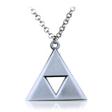 Breath of the Wild Vintage Necklace for Men Women LoZ Game Triforce Triangle Amulet Choker Necklace Cosplay Party Jewelry Gifts - Lootquake