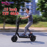 Trottinette électrique pliable X13 pouces 10 000 W, double moteur, batterie 72 V, 40 Ah, 60 V, 50 Ah, vitesse maximale 120 km/h, autonomie 120 km, écran LCD