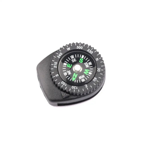 1/2Pcs Mini Watch Strap Button Removable Compass Survival Mini Pocket Compass Outdoor Hiking Camping Accessories - Lootquake