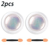 1/2PC Pearl White Mermaid Aurora Chrome Nail Powder Metallic Neon Rainbow Dust Nail Art Gel Polish Supplies Mirror Chrome Powder
