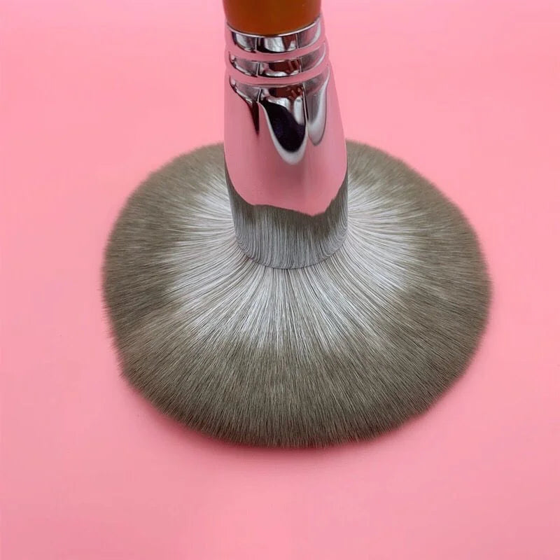 Loose Powder Brush Large Soft Nylon Bristles Round Powder Brushes Foundation Blush Brush Blush & Contour Makeup Cosmetic Brushes