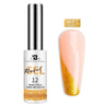 5ML Gold Silver Metallic Liner Paint Gel Polish Chrome Mirror Metal Effect Super Bright French UV LED Semi Permanent Nail Gel