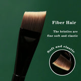 Foundation Brush Gradient Color Powder Foundation Brush Bevel Angle Treatment Brush Professional Beauty Tools Makeup Br ﻿