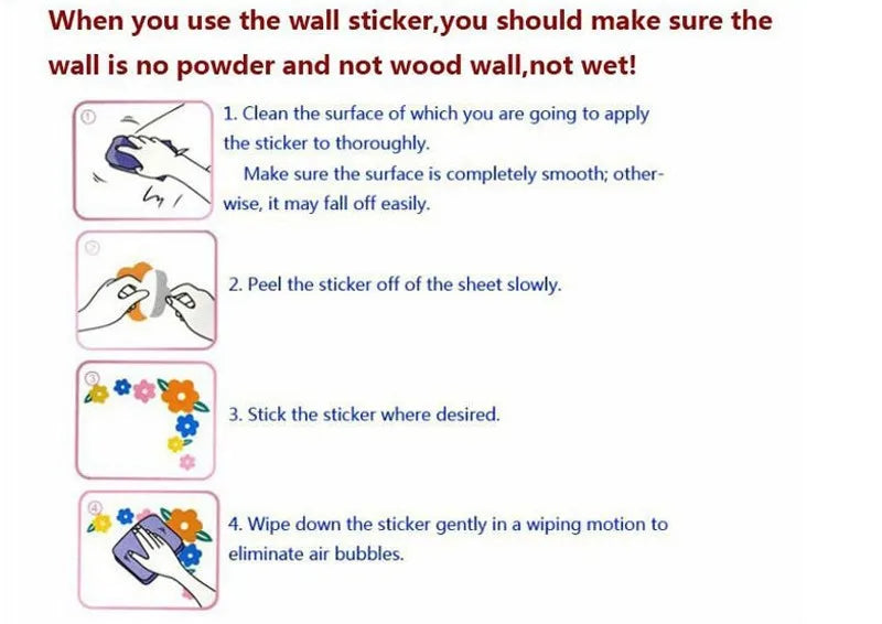 Painted Red Lips Lipstick Pattern Wall Stickers Bedroom Decoration Mural Living Room Home Decor Self-adhesive Personality Decals
