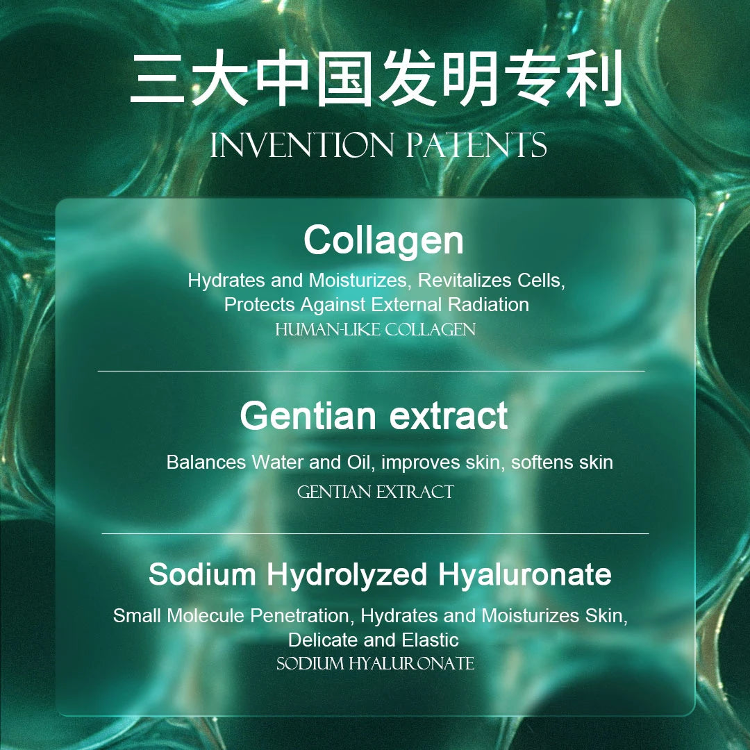 Hyaluronic Acid Essence Collagen Powder Cream Facial Repair Moisturizing Fine Line Lifting Firming Brightening Skin Care