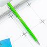 100 Pcs New Advertising Pen Free Custom LOGO Metal Ballpoint Pen Lettering Name Wholesale Hotel Gift Pen Office Supplies