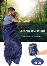 Naturehike Newest Sleeping Bag Ultralight Waterproof Cotton Sleeping Bag Nature Hike Summer Hiking Camping Tent Sleeping Bag - Lootquake