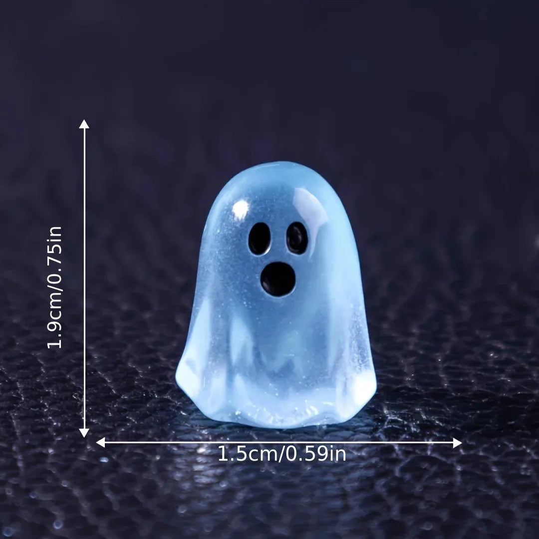 Cute Resin Halloween Decorations, DIY Hanging Ornaments for Micro Landscapes & Spooky Scenes