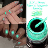 LILYCUTE 5ml Liner Gel Nail Polish UV LED Nail Art Paint Gel Gorgeous Glitter French Effect Semi Permanent Nail Painting UV Gel