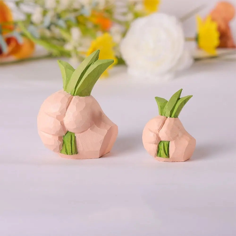 Home Decor Funny Grass Hand Statue Exquisite Artistic Holding Grass Sculpture Resin Hand Table Decor Unique Gift