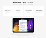 Global Version Xiaomi Pad 7 11.2'' Xiaomi HyperAI 144Hz 3.2K Display Snapdragon 7+ Gen 3 Octa core Processor 45W 8850mAh Battery