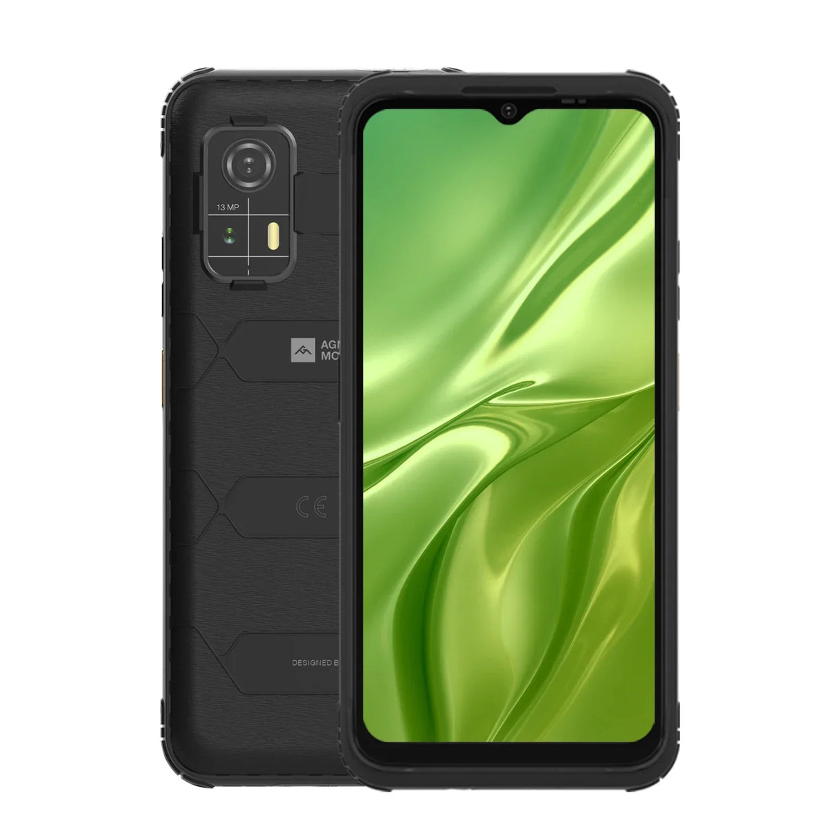 [Première mondiale] Smartphone robuste AGM H MAX, batterie 10 000 mAh, 4 Go + 128 Go, écran HD+, 3 emplacements pour cartes, NFC, OTG, charge inversée, étanche