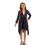 Kids Girls Gothic Vampire Costume