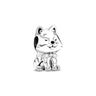 Nuevo dije de rana perezosa de plata 925 con forma de animal, pato, cerdo, oso, compatible con pulsera original, decoración, colgante para mujer, regalo de joyería