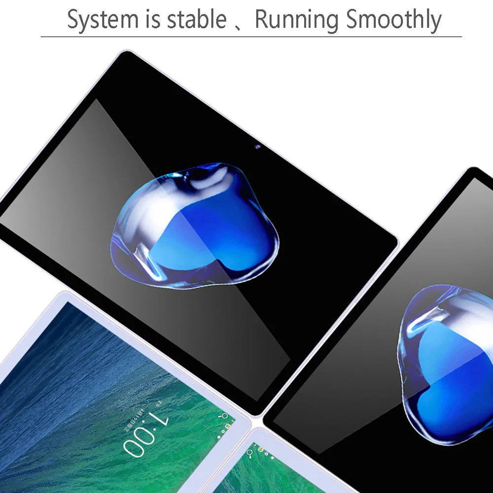 Nouvelle version mondiale : tablette PC 10 pouces, 4 Go de RAM, 64 Go de ROM, Octa Core, double 3G, appels téléphoniques, Wi-Fi, Bluetooth, Google Play, tablettes Android