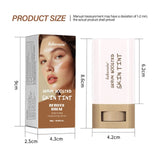Base de maquillaje en barra, bálsamo, bronceador, borrador, suave, voluminizador, maquillaje impecable de larga duración, cosméticos de belleza facial.