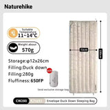 Naturehike CW280 Sleeping Bag Winter Waterproof Goose Down Sleeping Bag Ultralight CWM400 Hiking Camping Sleeping Bag - Lootquake