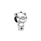 New 925 Silver Animal Series sloth frog Charm Duck pig bear Bead Fit original Bracelet decoration Women Pendant For Jewelry Gift - Lootquake