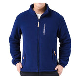 DIMUSI Winter Men's Polartec Jackets Casual Male Outwear Velvet Windbreaker Jackets Mens Soft Fleece Warm Jackets Brand Clothing - Lootquake