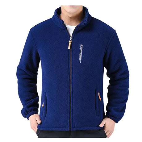 DIMUSI Winter Men's Polartec Jackets Casual Male Outwear Velvet Windbreaker Jackets Mens Soft Fleece Warm Jackets Brand Clothing - Lootquake
