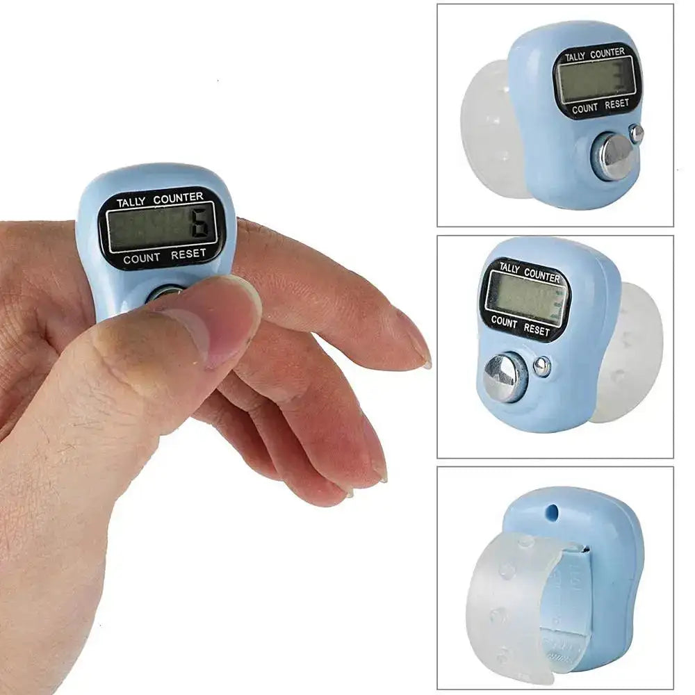 Finger Counter Compass Islamic Bead Digital LED Electronic Handheld Tally Counter Clicker counter ring - Lootquake
