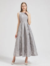 DEVCHATA Women New Fashion Organza Embroidery Elegant Long Dress Summer Sleeveless Dresses Lady Holiday Evening Prom Vestido - Lootquake