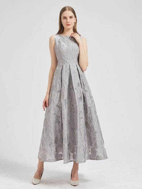 DEVCHATA Women New Fashion Organza Embroidery Elegant Long Dress Summer Sleeveless Dresses Lady Holiday Evening Prom Vestido - Lootquake