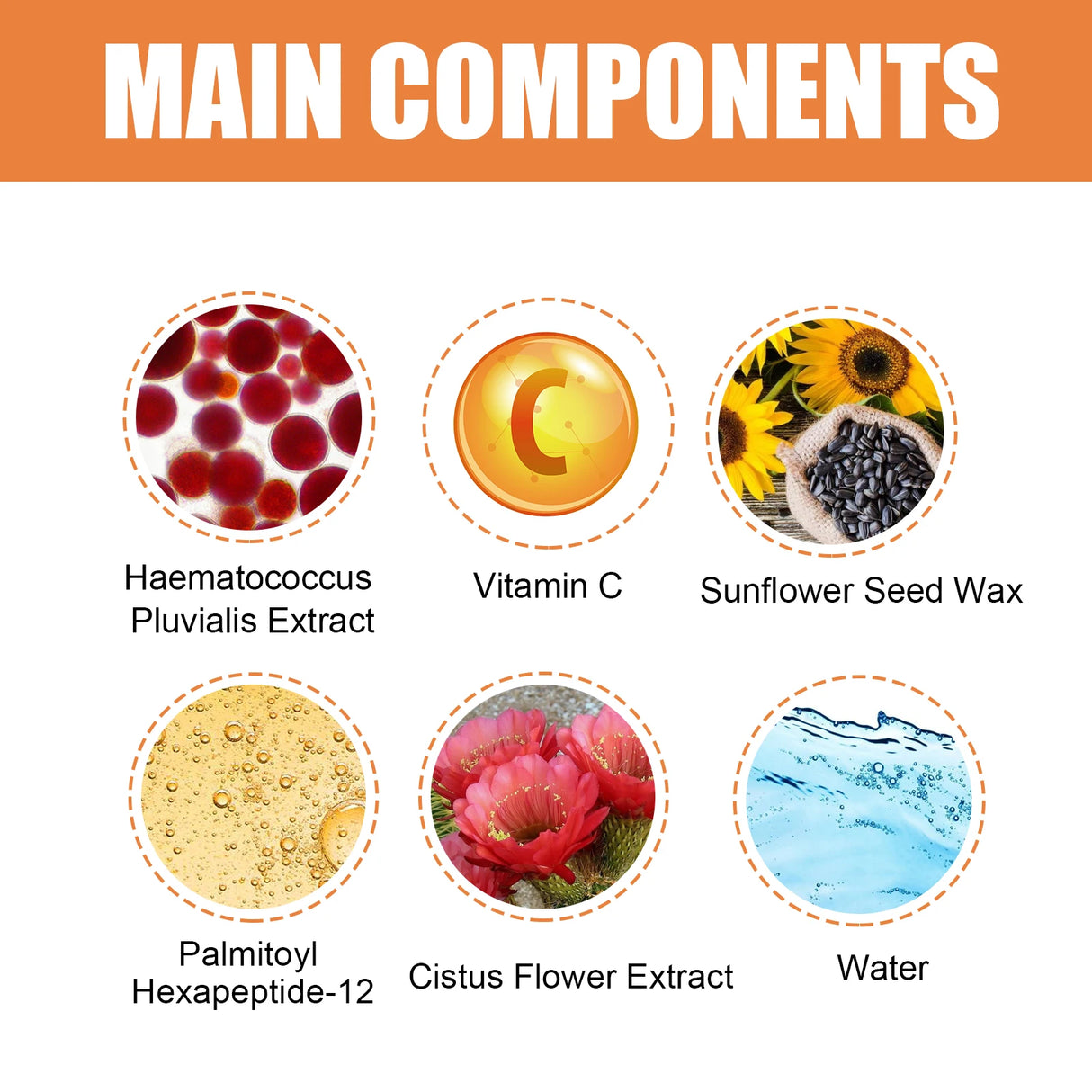 Crème contour des yeux à la vitamine C, baume hydratant anti-rides, élimine les poches sous les yeux, réduit les cernes et les ridules, crème contour des yeux anti-poches