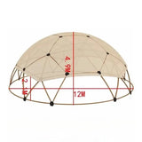 Arch Dome Tent Windproof Pavilion  Pergola Sun Room Exhibition PVC Sunshade Canopy  Wedding Shelter Tipi Outdoor camping - Lootquake