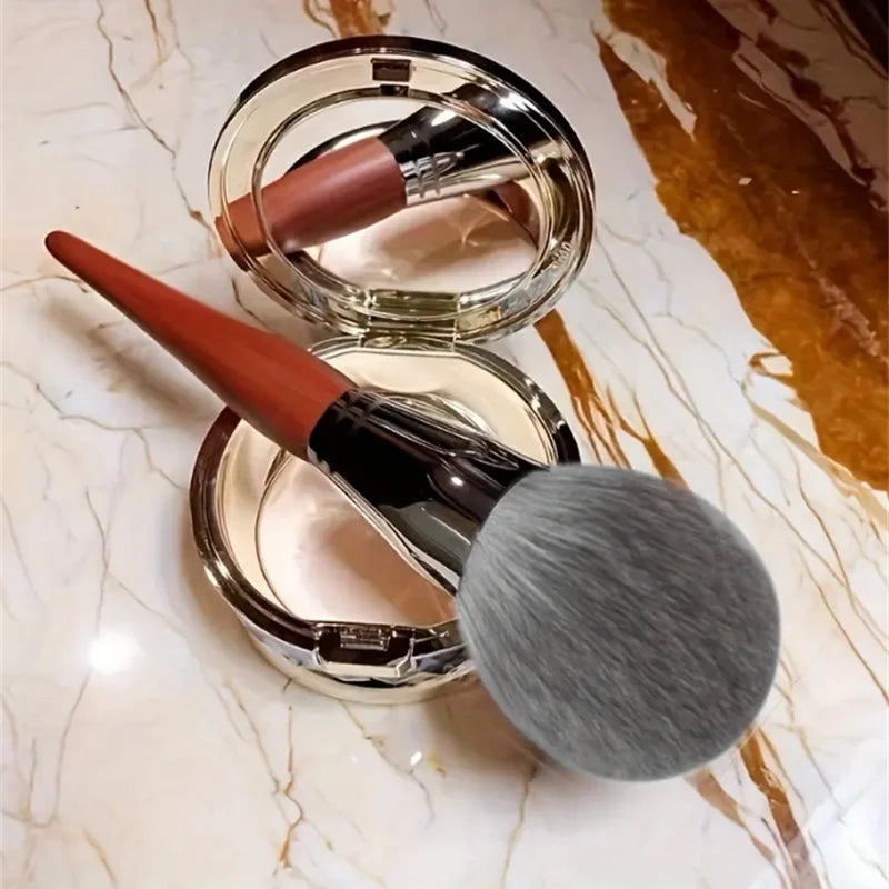 Loose Powder Brush Large Soft Nylon Bristles Round Powder Brushes Foundation Blush Brush Blush & Contour Makeup Cosmetic Brushes