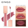 O.TWO.O 12 Color Liquid Lipstick Matte Finish Sexy Silky Lip Gloss Waterproof Kiss-proof Lasting Lip Glaze Lip Tint Cosmetics