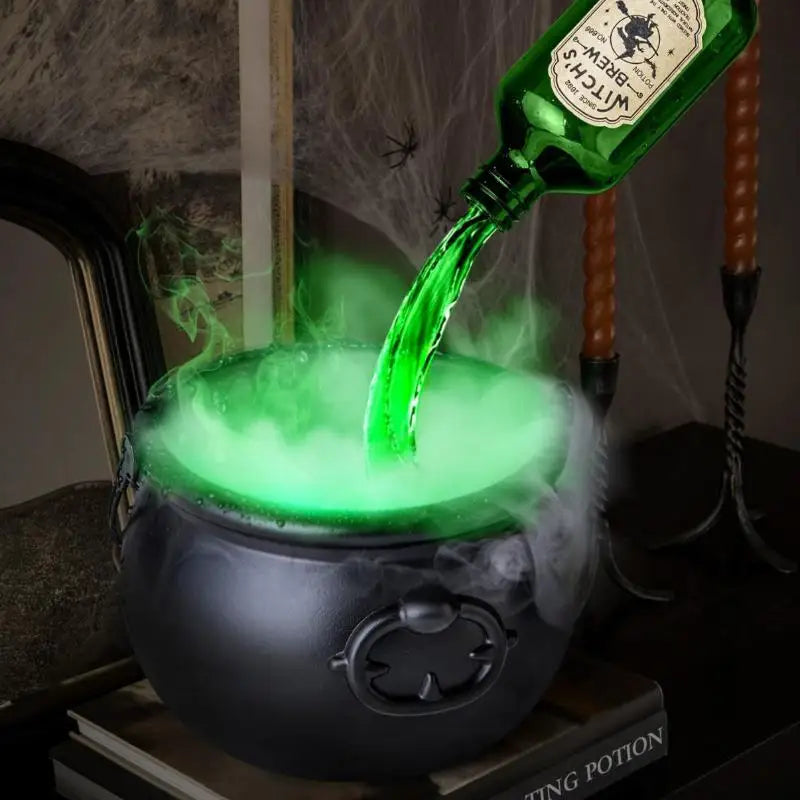 Halloween Black Bowl Magic Float Bottle And Diffuser Horror House Decoration Hocus Pocus Party Scary Props Halloween Decor