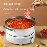 Cocina de inducción eléctrica, caldera, placa de cocción salteada impermeable, olla caliente inteligente, estufa, quemador de cocina, máquina de cocina